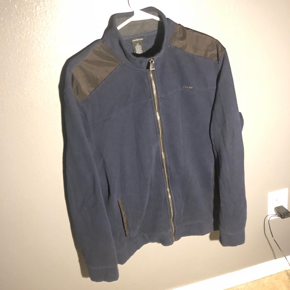 Calvin Klein Zip-Up Sweater